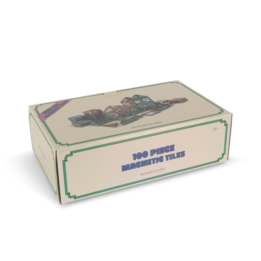 Magnetic tiles - 100 dele