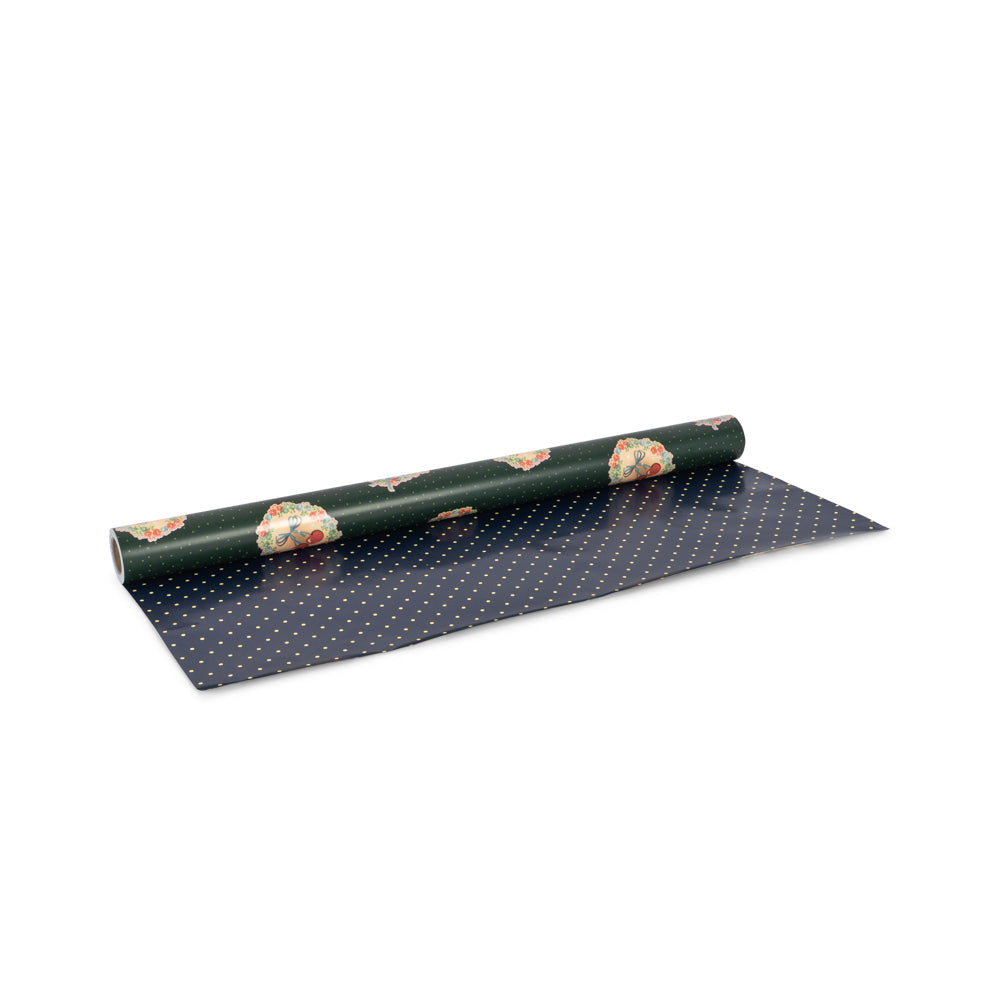 Gavepapir - Deer diary green