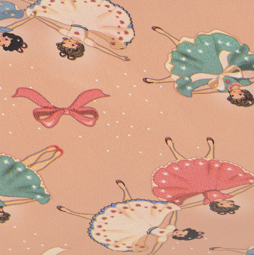 Gavepapir - Bow ballerina blush