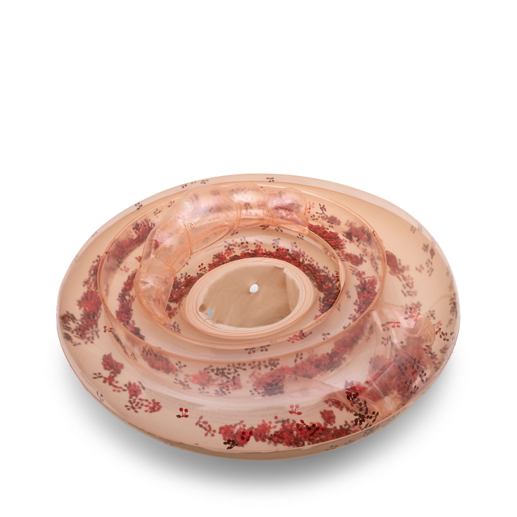 Babybadering blush transparent
