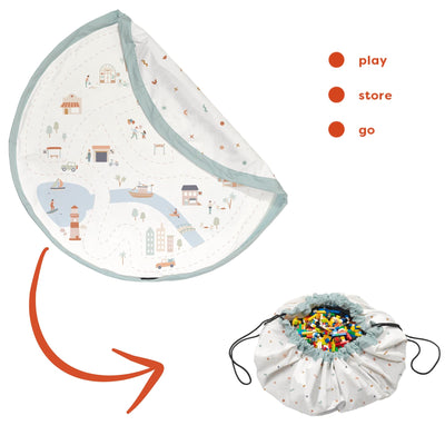 Playmat & storagebag - City