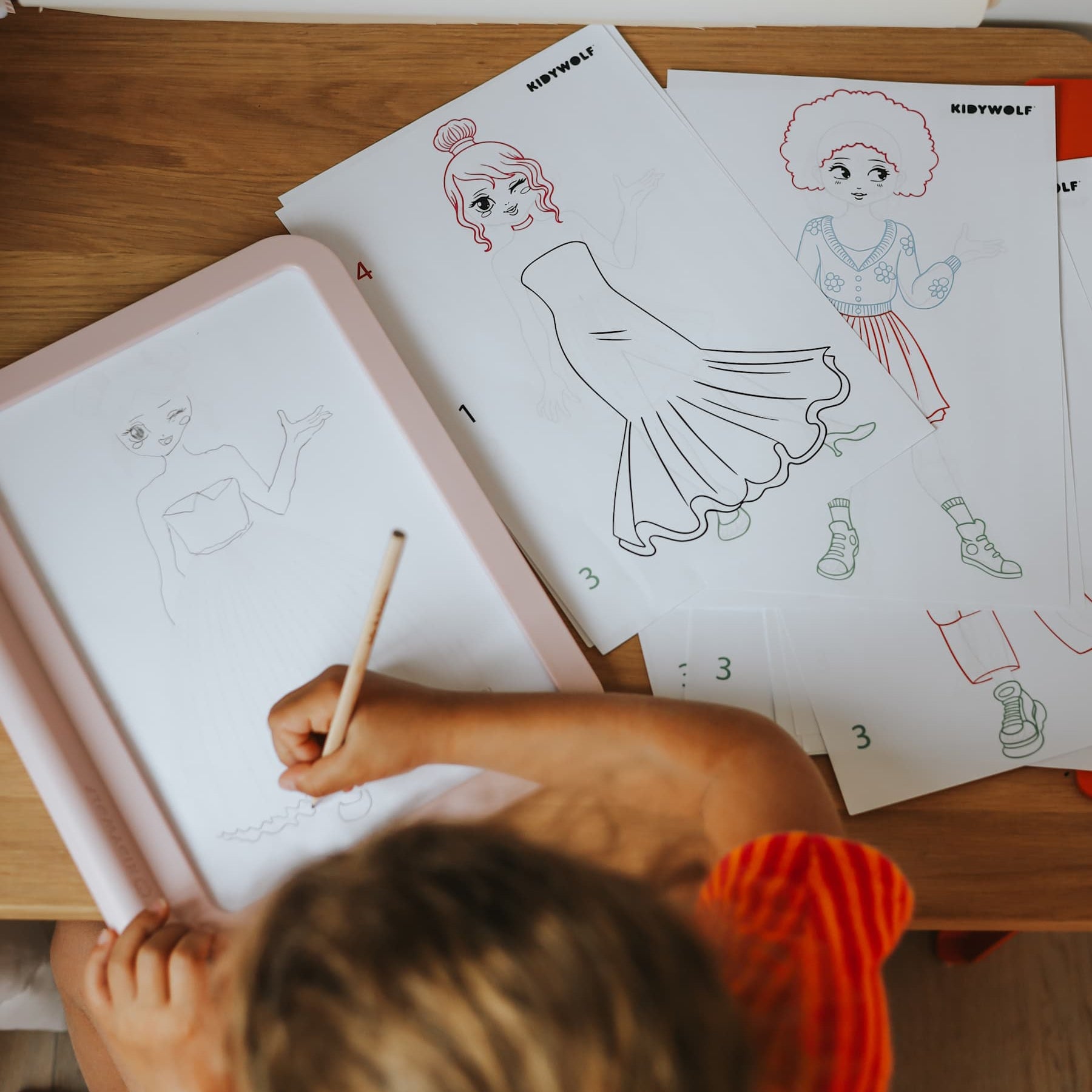 Kidydraw pro lystablet - fashion