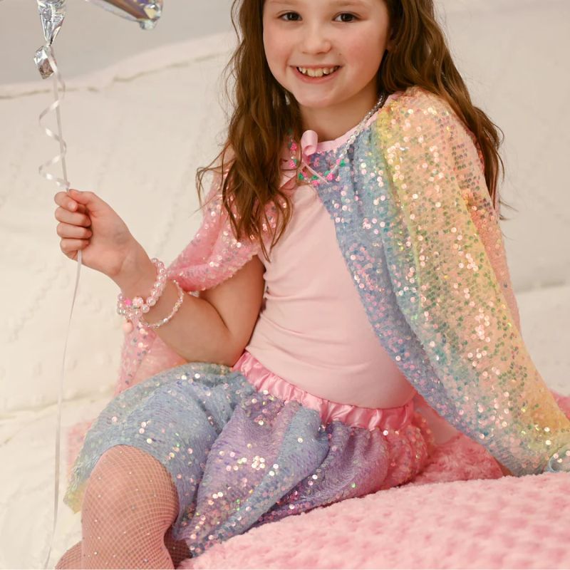 Ombre sequins skørt (4-6 år)