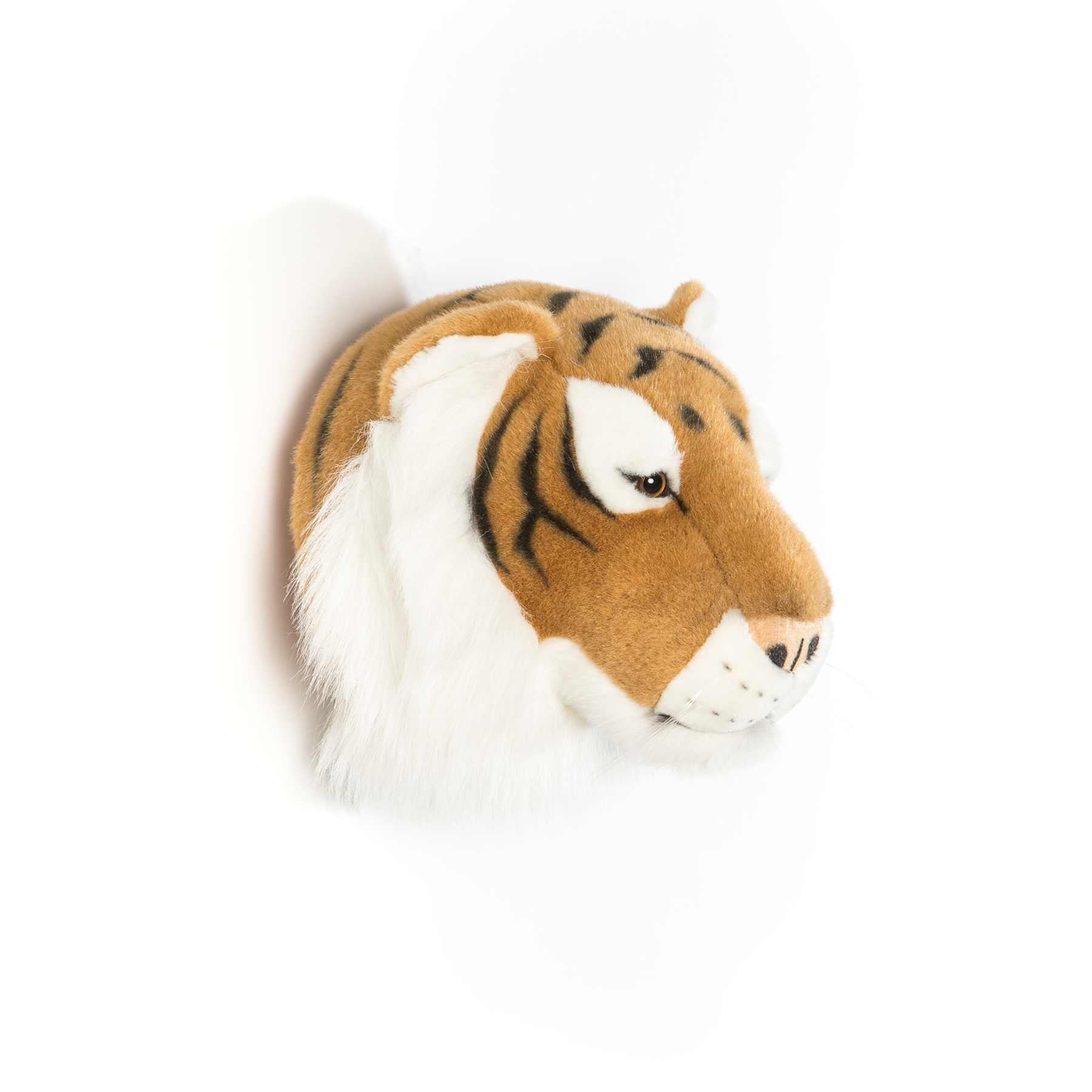 Dyrehoved til væg - tiger