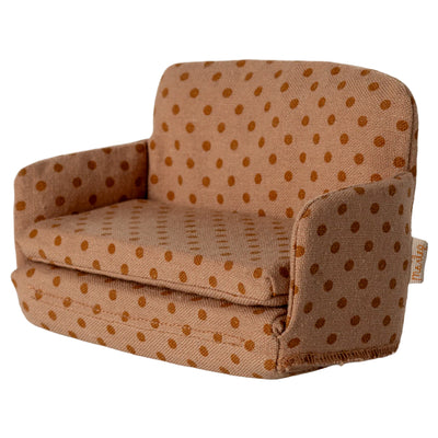Sofaseng til mus - Prikket