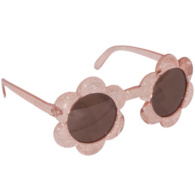 Junior solbriller - Flower glitter