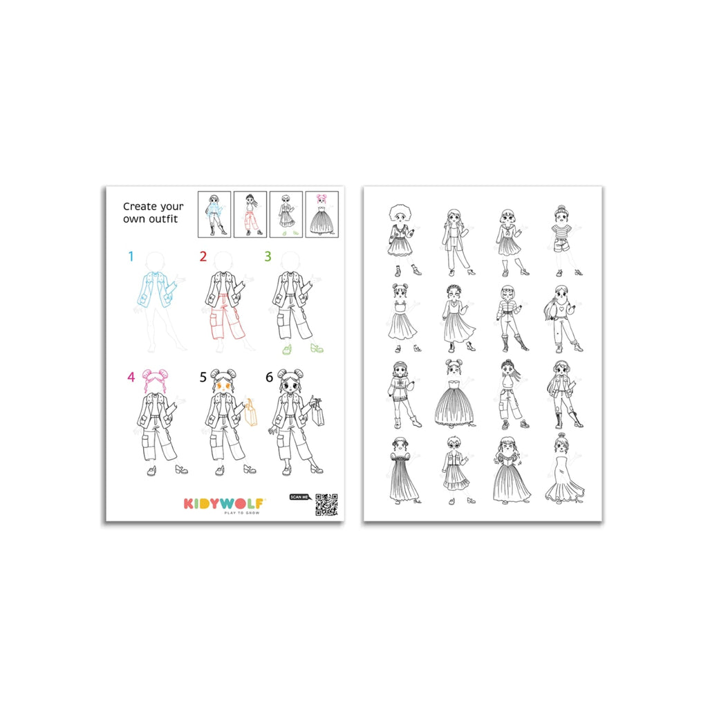 Kidydraw pro lystablet - fashion