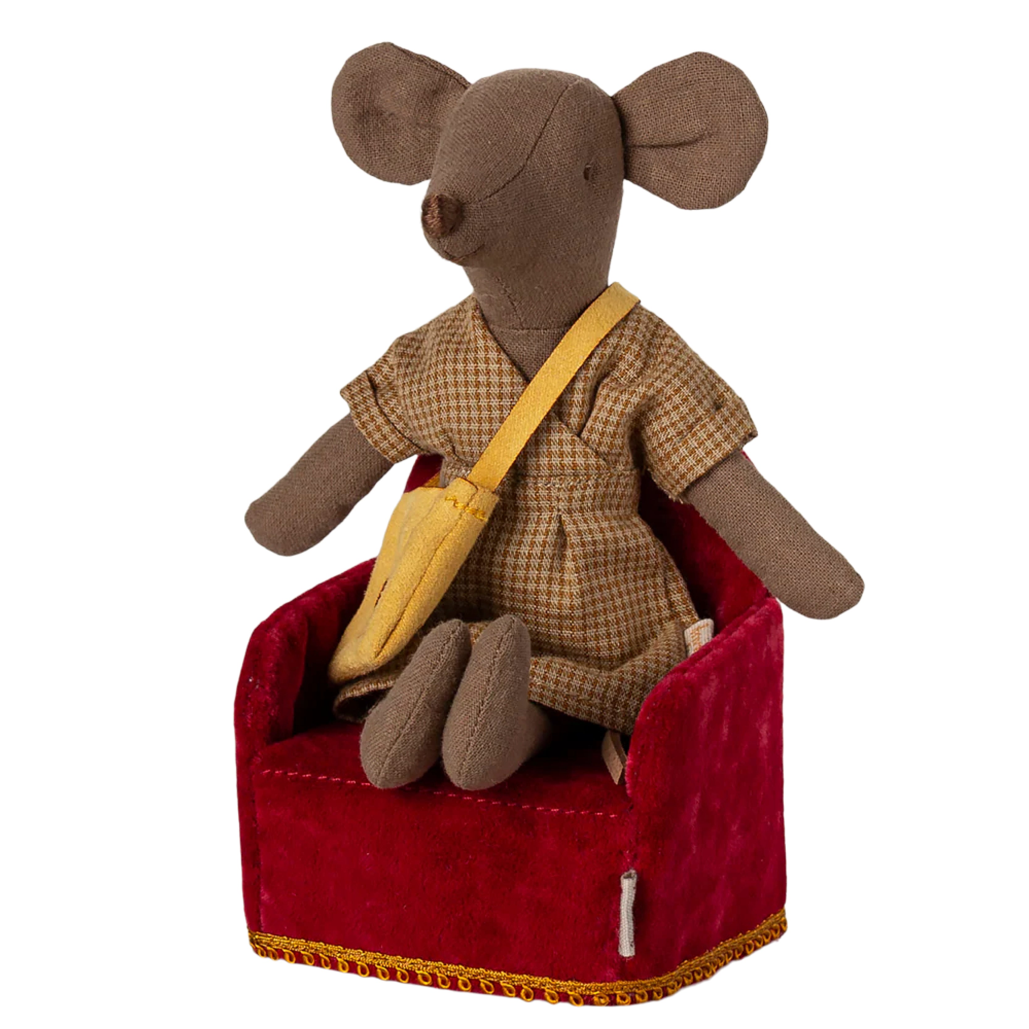 Foldestol til mus - Rød