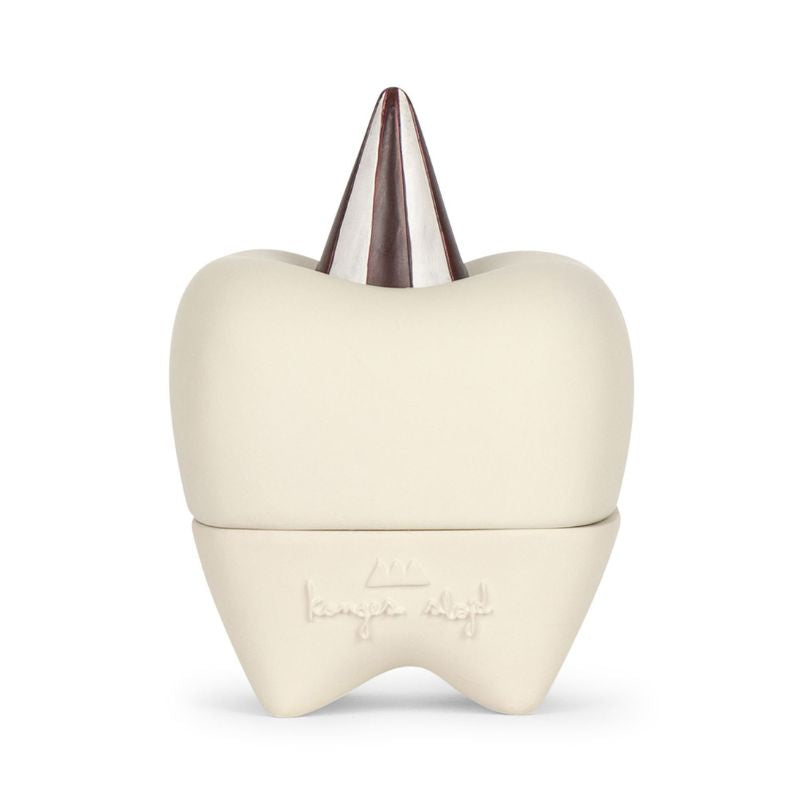 Tandæske i porcelæn