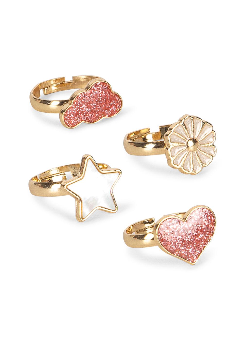 Æske med 12 fingerringe