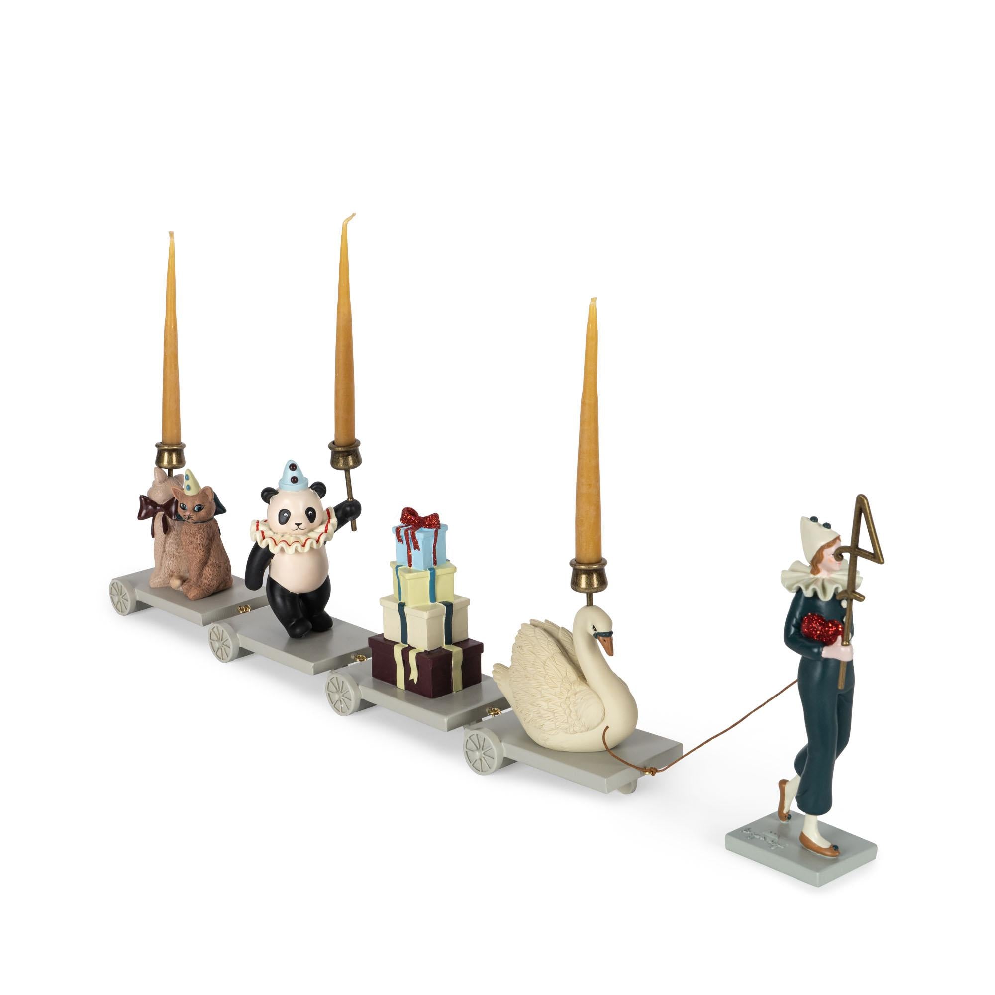 Fødselsdagstog - clown coeur