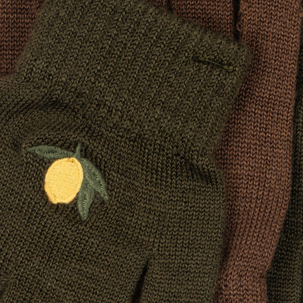 Filla handsker 2pak - Kombu green