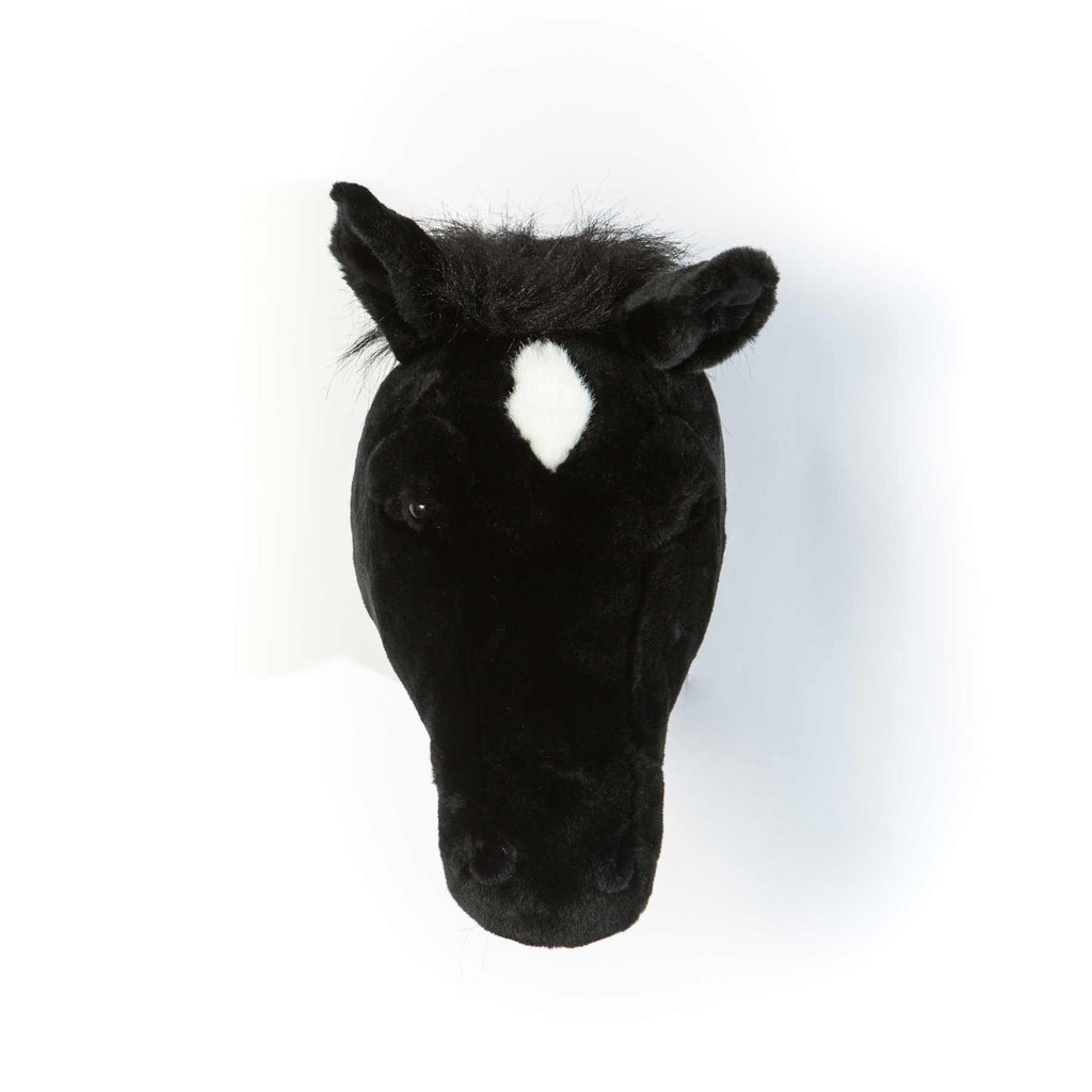 Dyrehoved til væg - hest